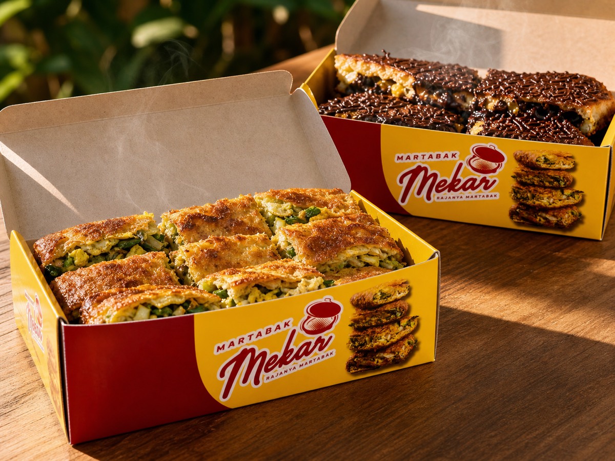 Beli martabak telur gratis martabak manis